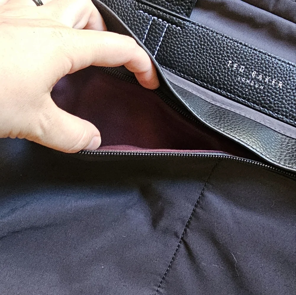 Ted Baker‎ black laptop bag